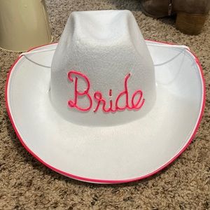 Neon Bride Cowgirl Hat